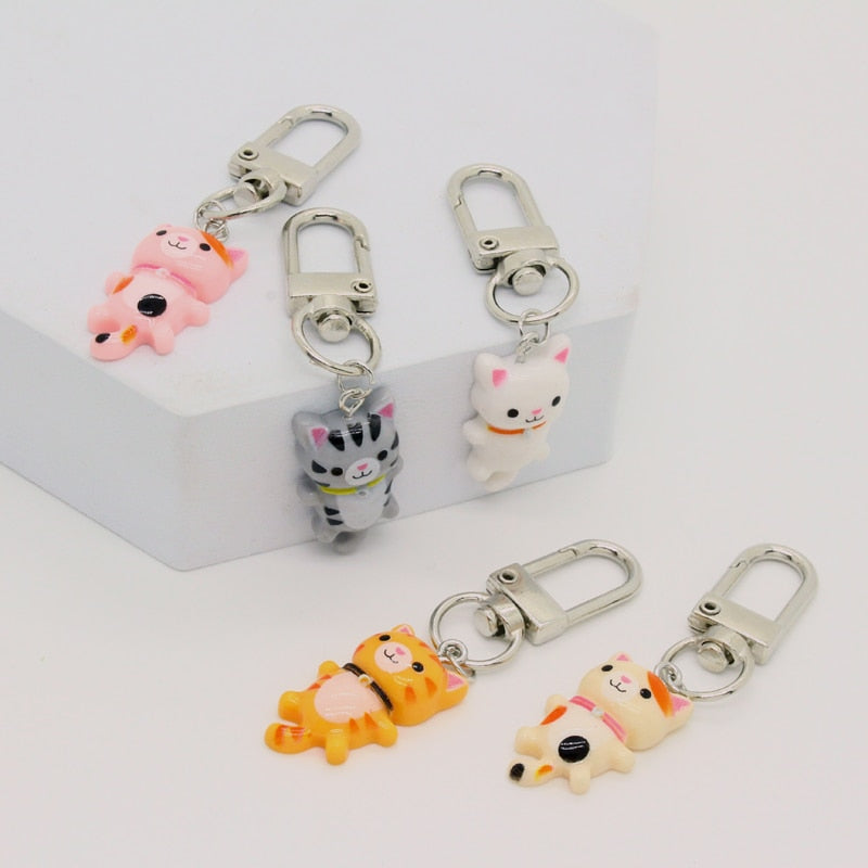 Cute Kitty Cat Keychain