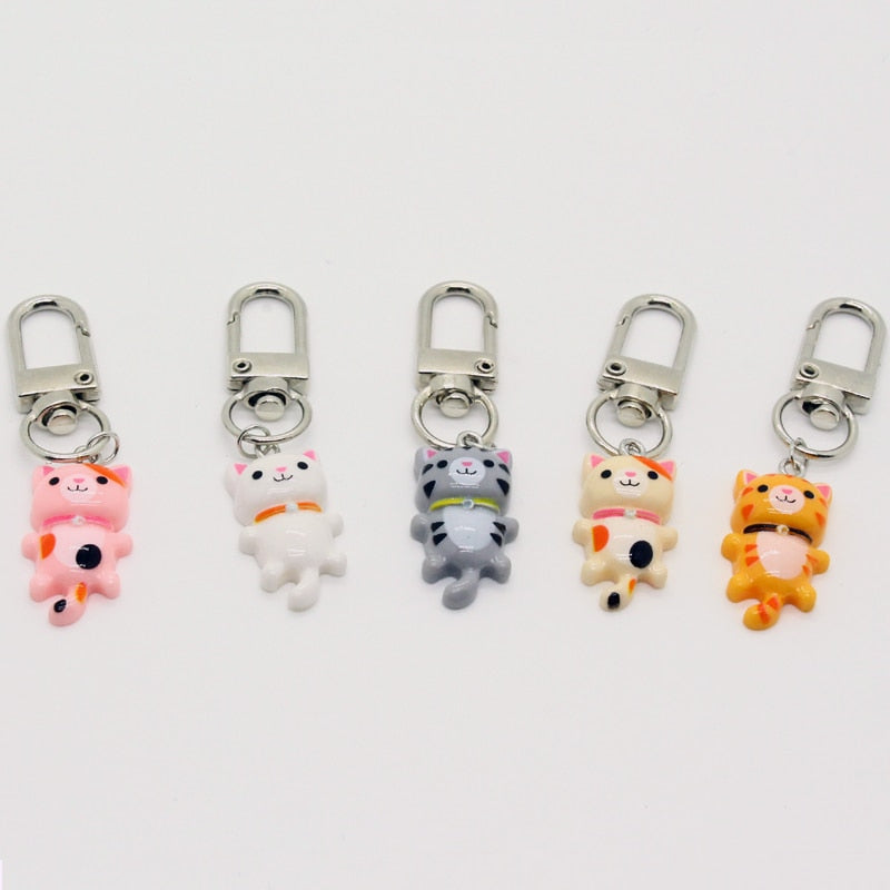 Cute Kitty Cat Keychain