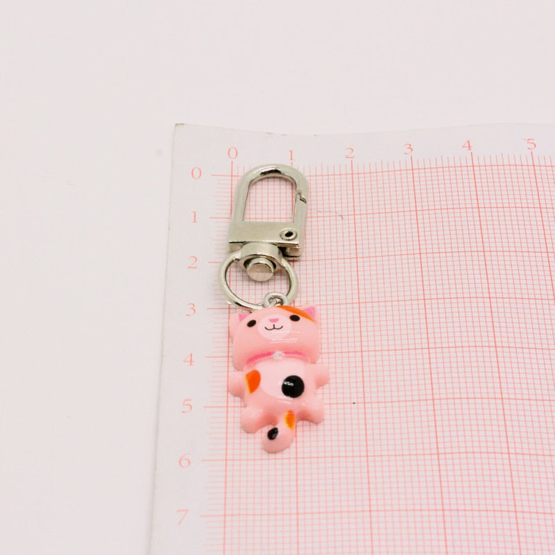 Cute Kitty Cat Keychain