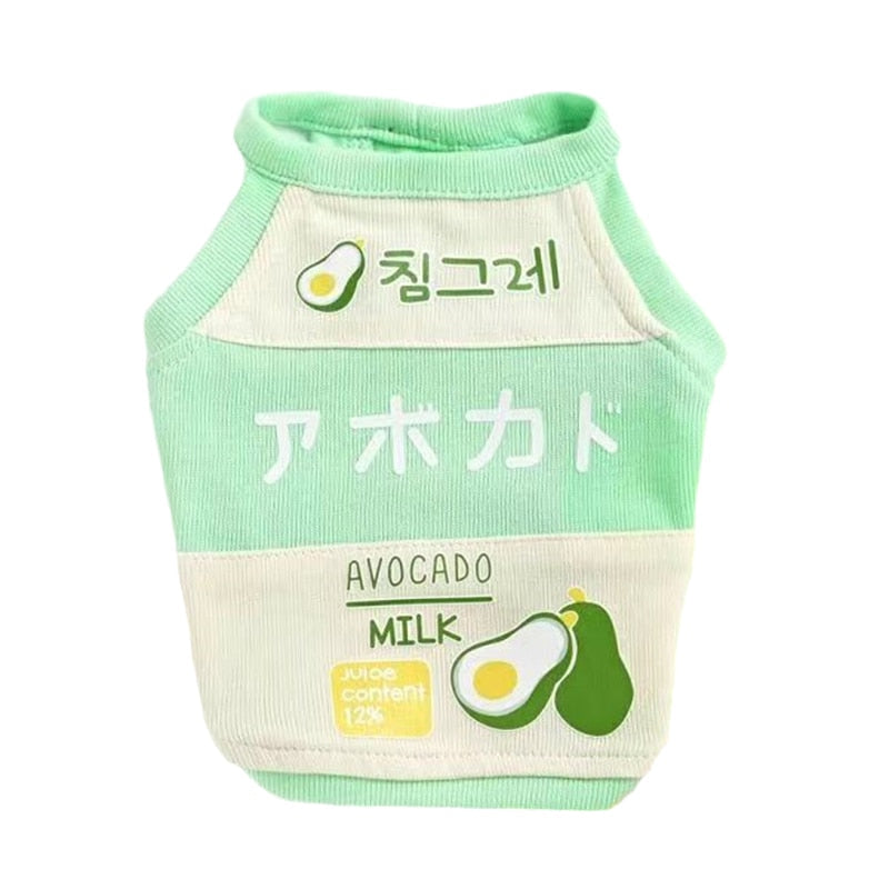Cute Milk Clothes for Cats