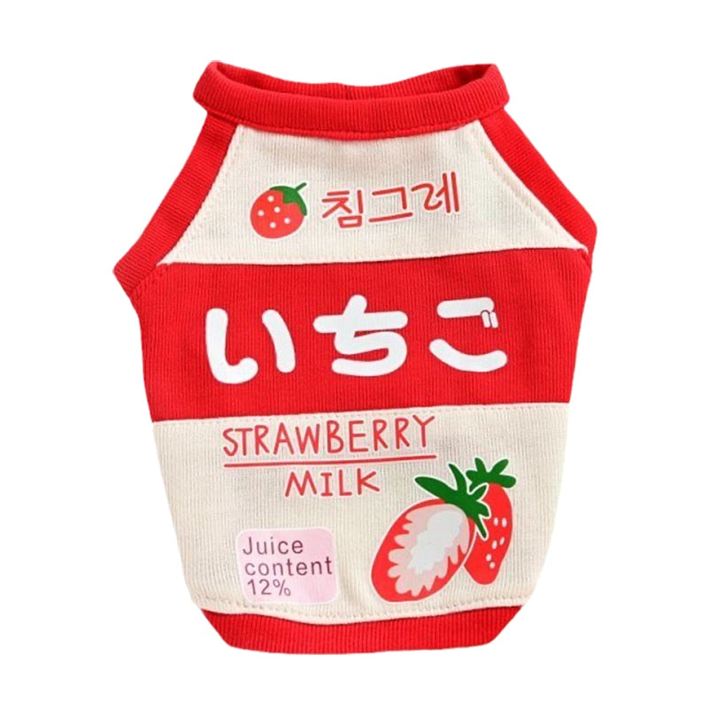 Cute Milk Clothes for Cats