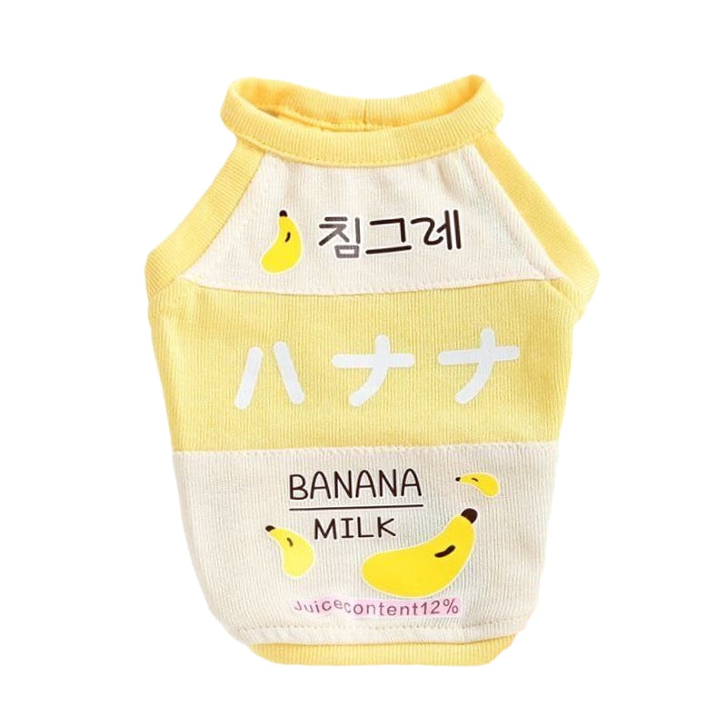 Cute Milk Clothes for Cats