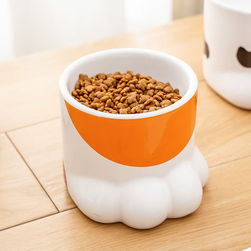 Cute Paw Cat Bowl