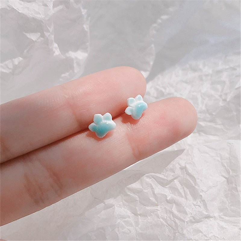 Cute Paw Cat Earrings