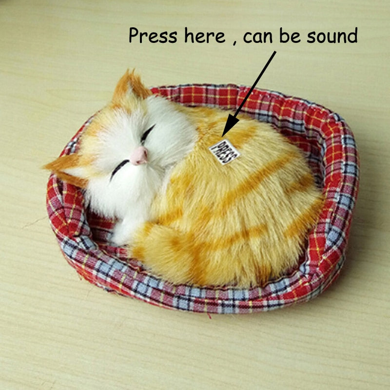 Cute Realistic cat plush