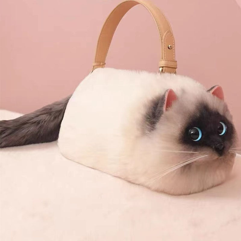 Cute Siamese Handbag