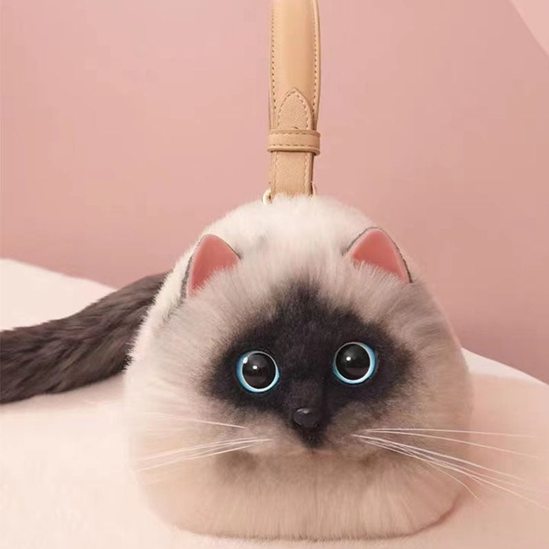 Cute Siamese Handbag