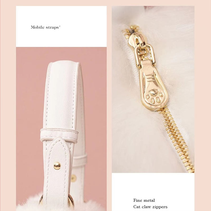 Cute White Handbag