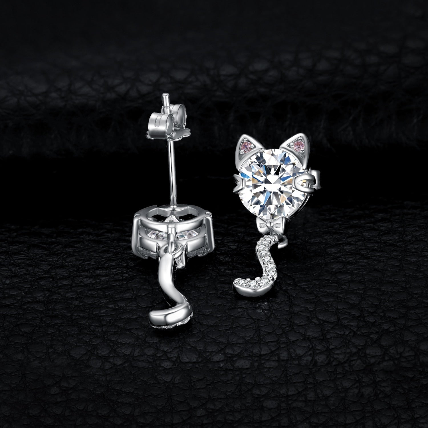 Dangle Cat Earrings