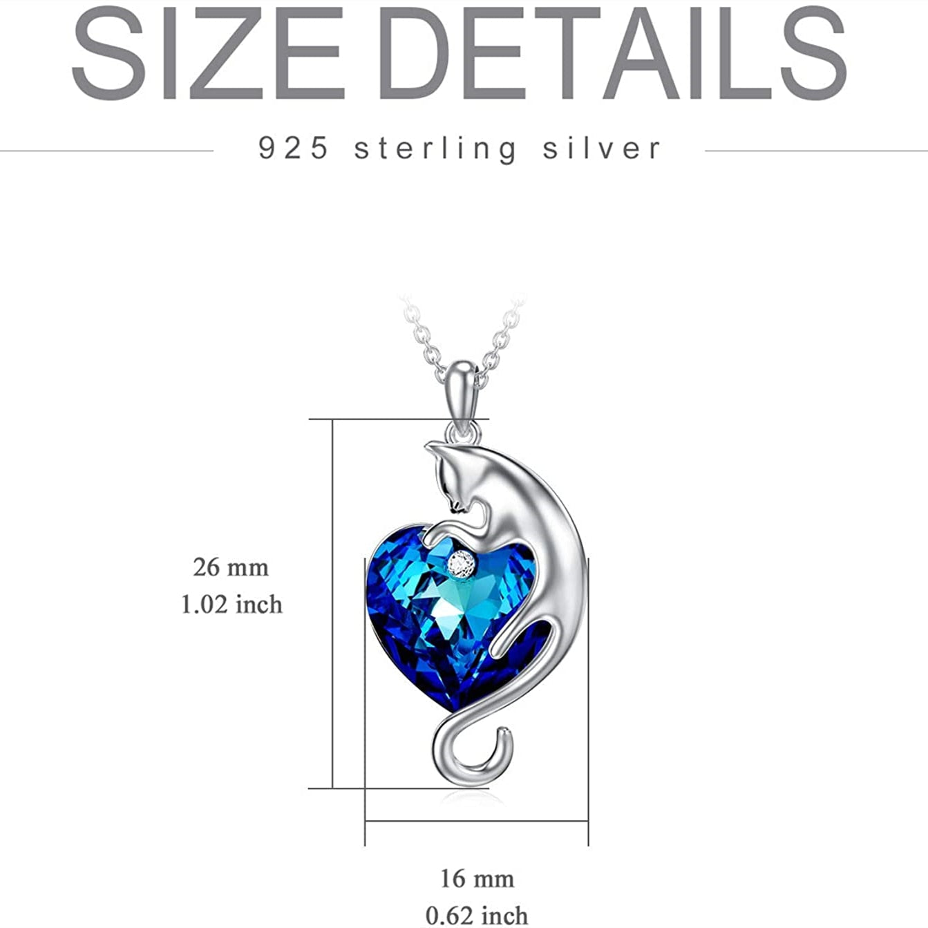 Diamond Cat Necklace