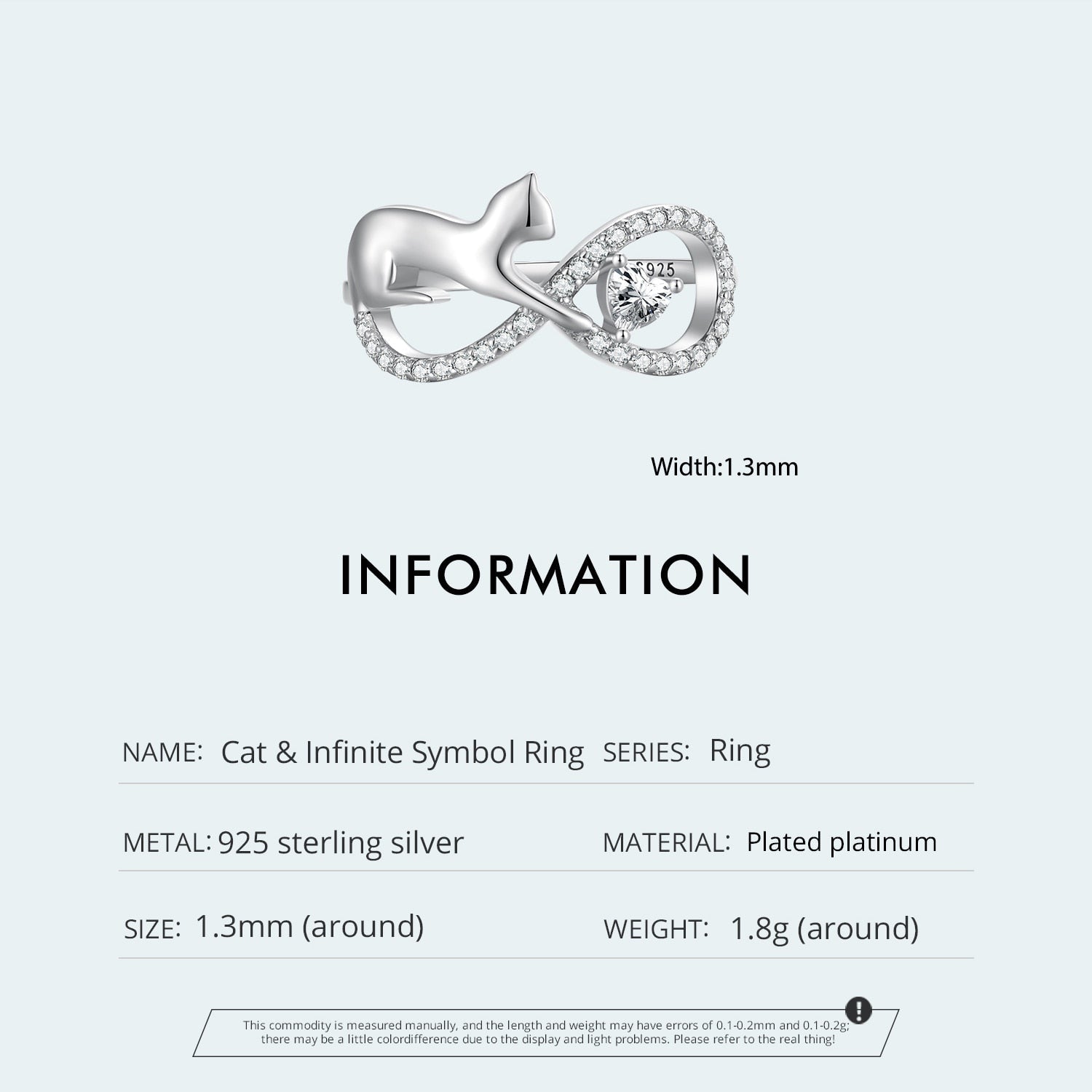 Diamond Cat Ring
