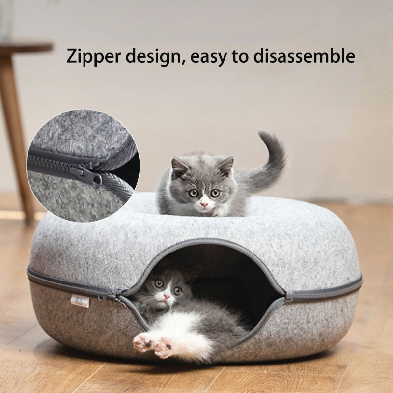Donut Tunnel Cat Toy