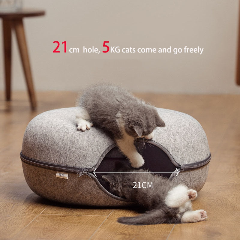 Donut Tunnel Cat Toy