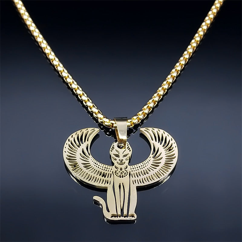 Egyptian Cat Necklace