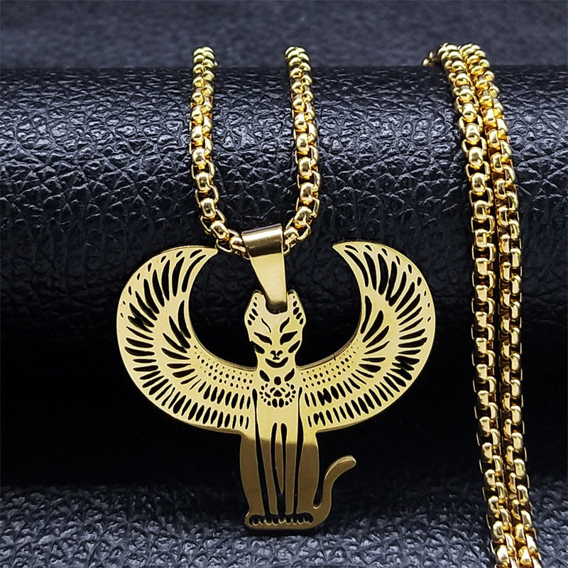 Egyptian Cat Necklace