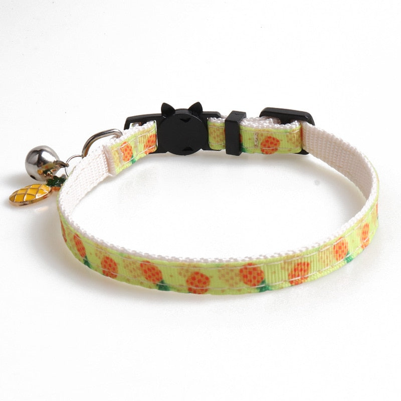 Elastic Fruit Collars for Cats