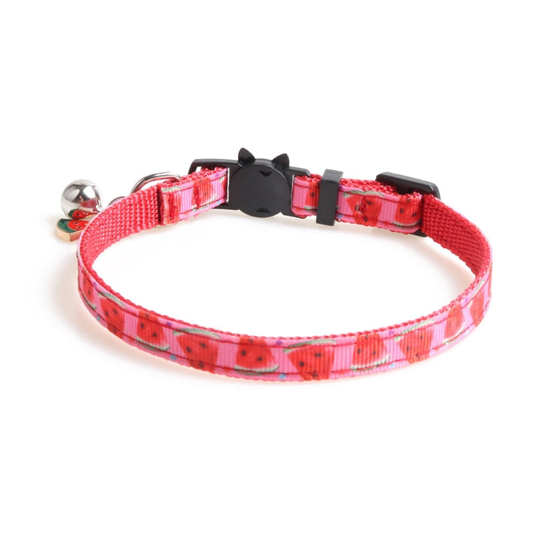 Elastic Fruit Collars for Cats