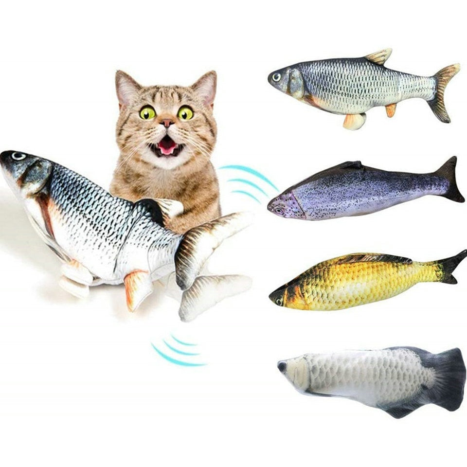 Electric Fish Cat Toy