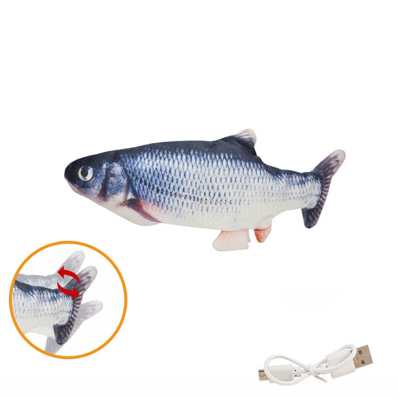 Electric Fish Cat Toy
