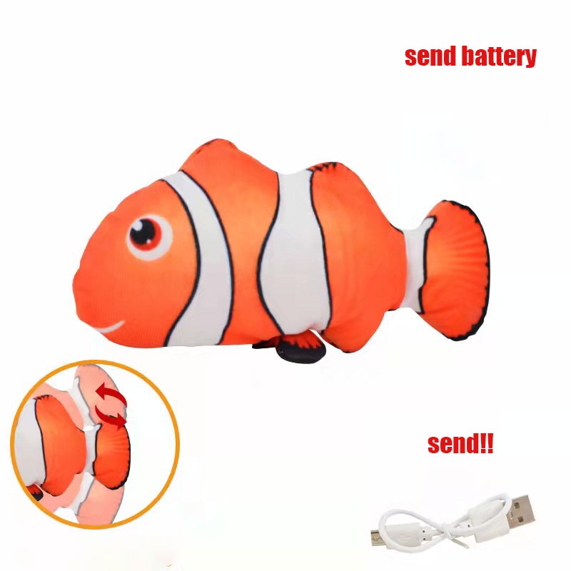 Electric Fish Cat Toy
