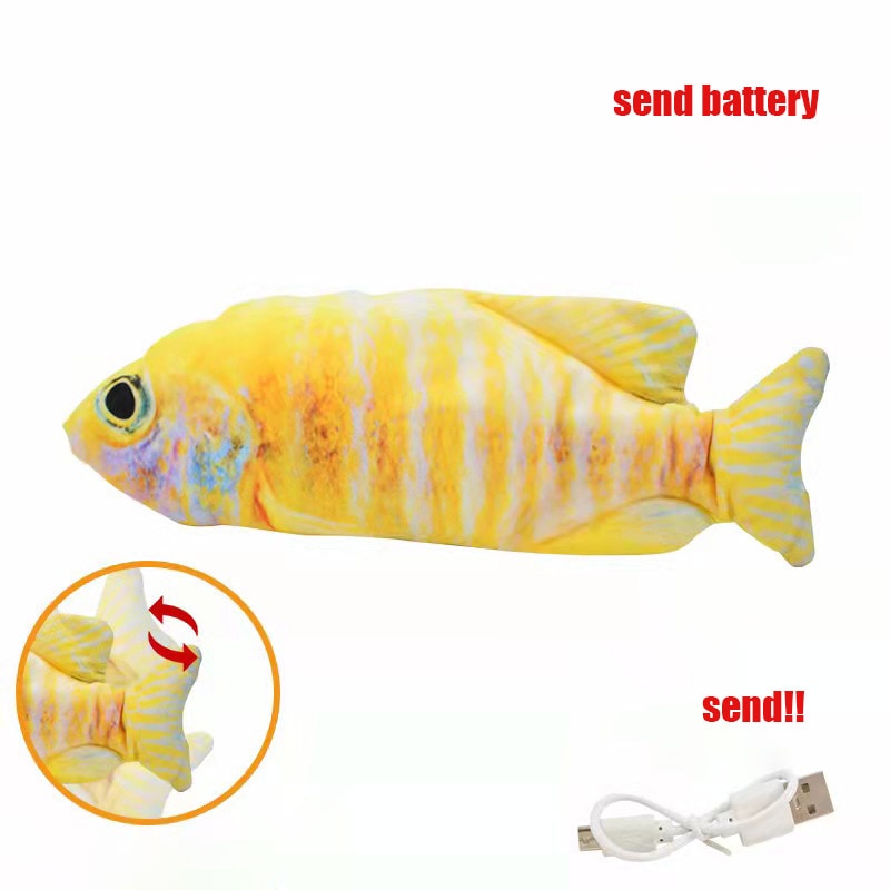 Electric Fish Cat Toy