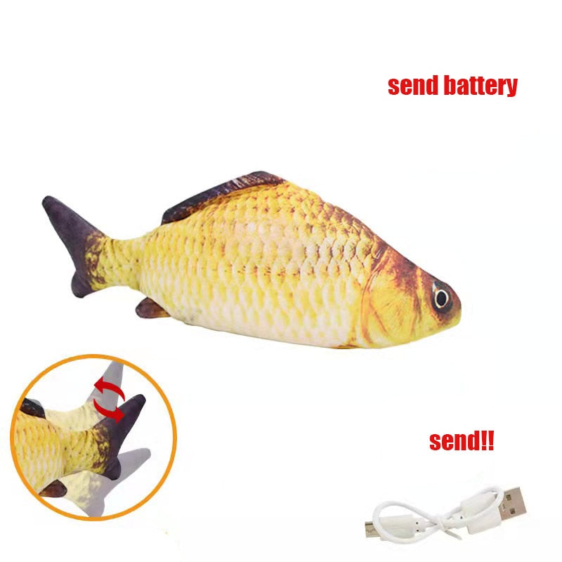 Electric Fish Cat Toy