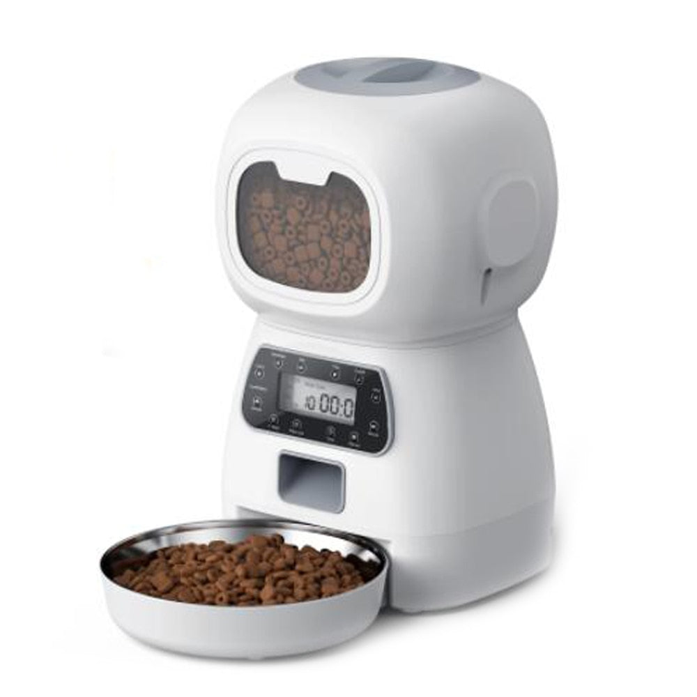Electronic Cat Food Dispenser