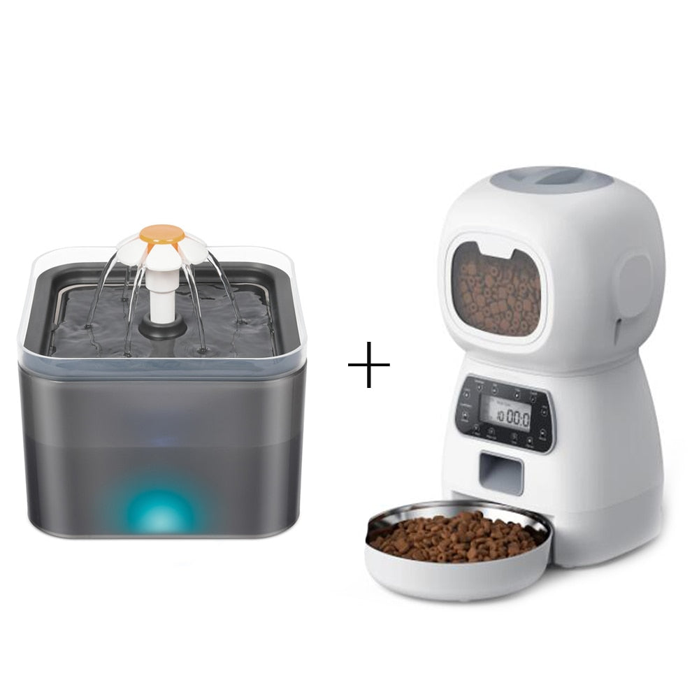 Electronic Cat Food Dispenser