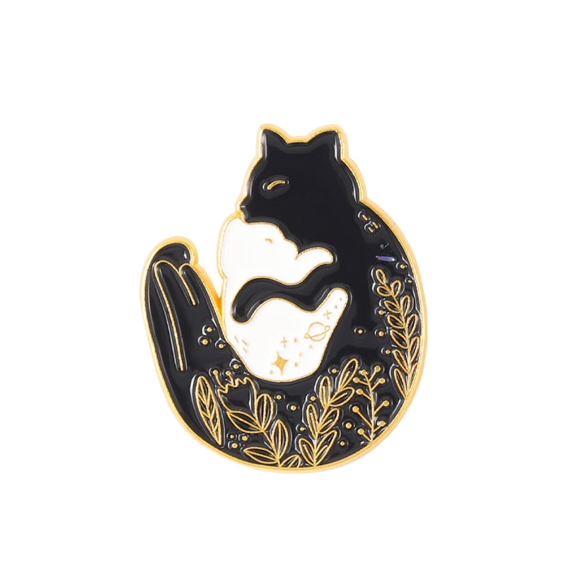 Enamel Cat Pins