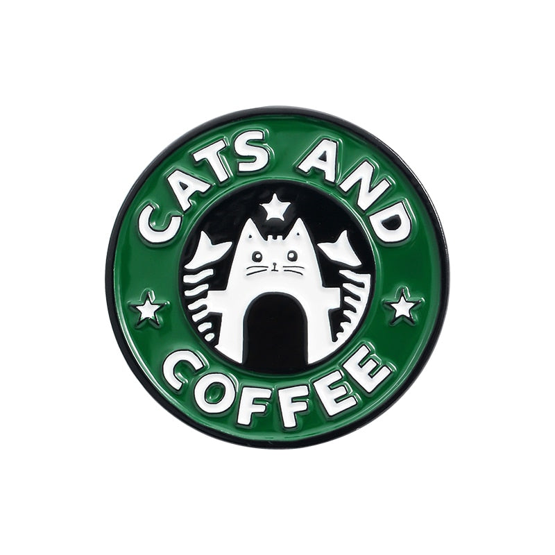 Enamel Cat Pins