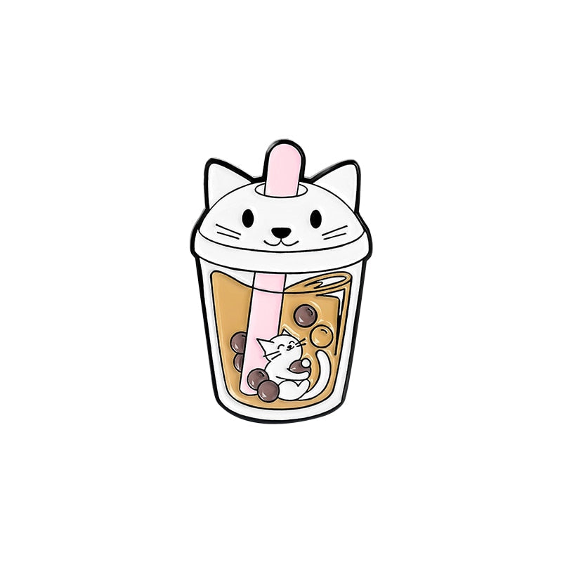 Enamel Cat Pins