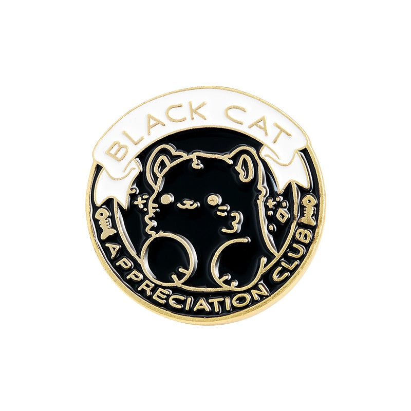 Enamel Cat Pins