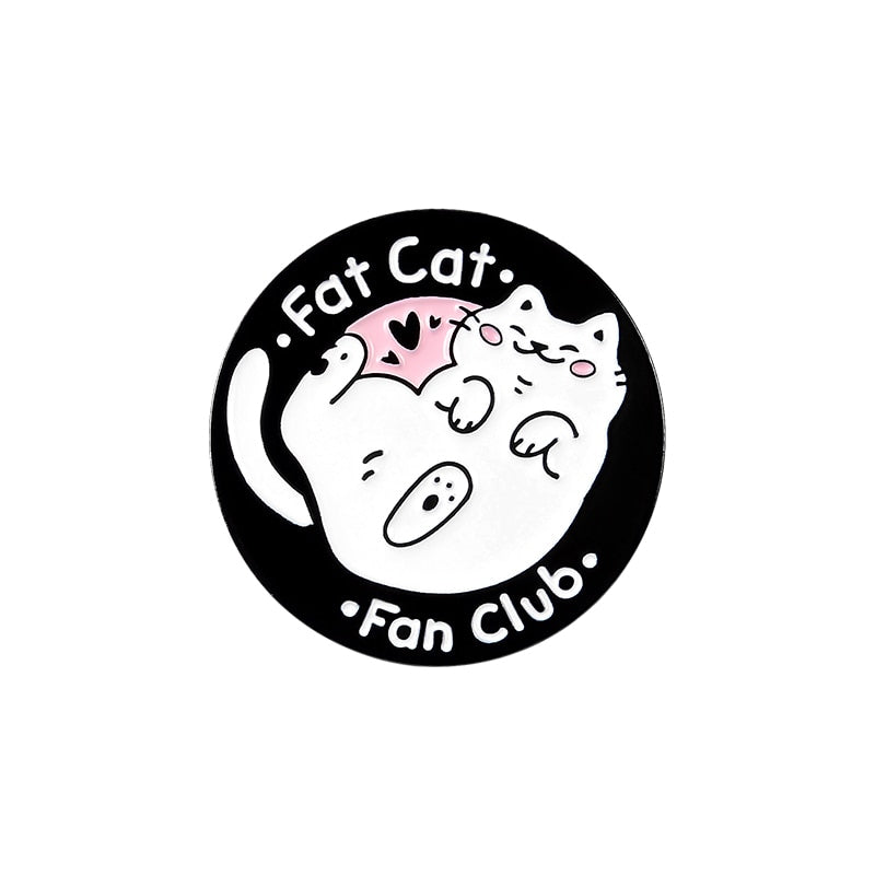 Enamel Cat Pins