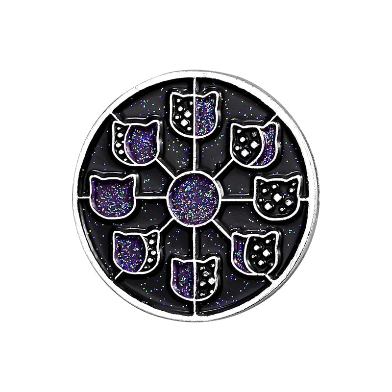 Enamel Cat Pins