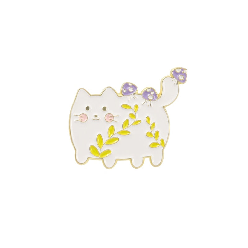 Enamel Cat Pins