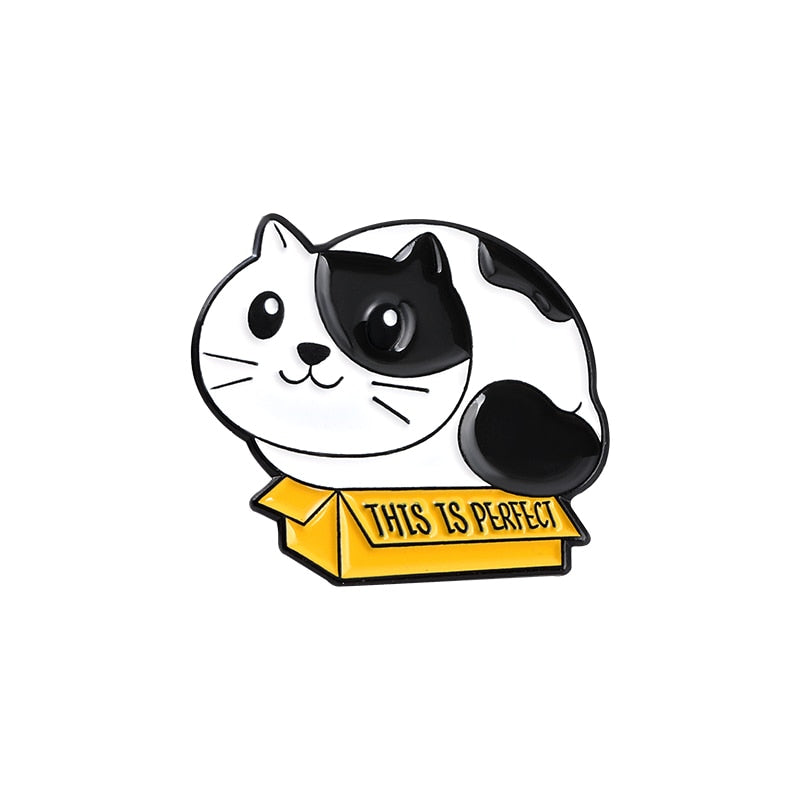 Enamel Cat Pins