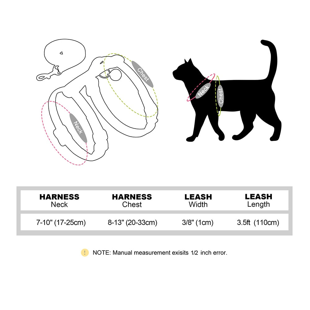 Extra Small Cat Harness