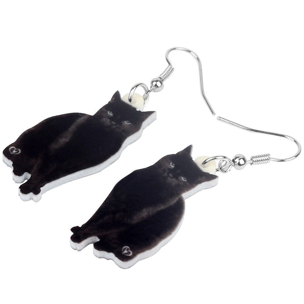 Fat Cat Earrings