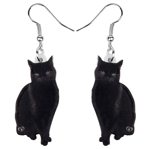 Fat Cat Earrings