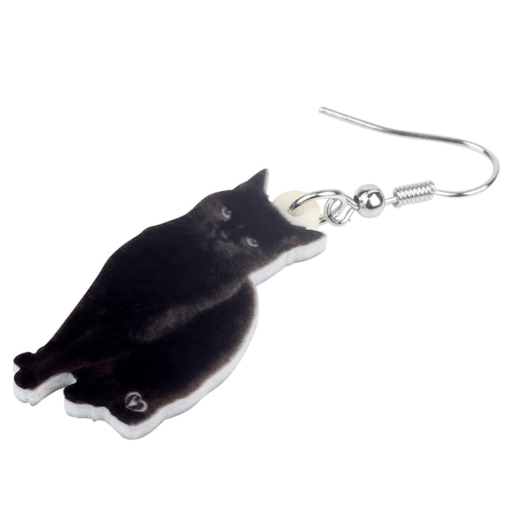 Fat Cat Earrings