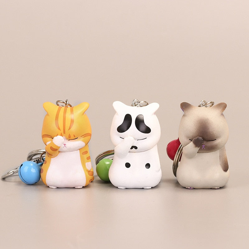 Fat Cat Keychain