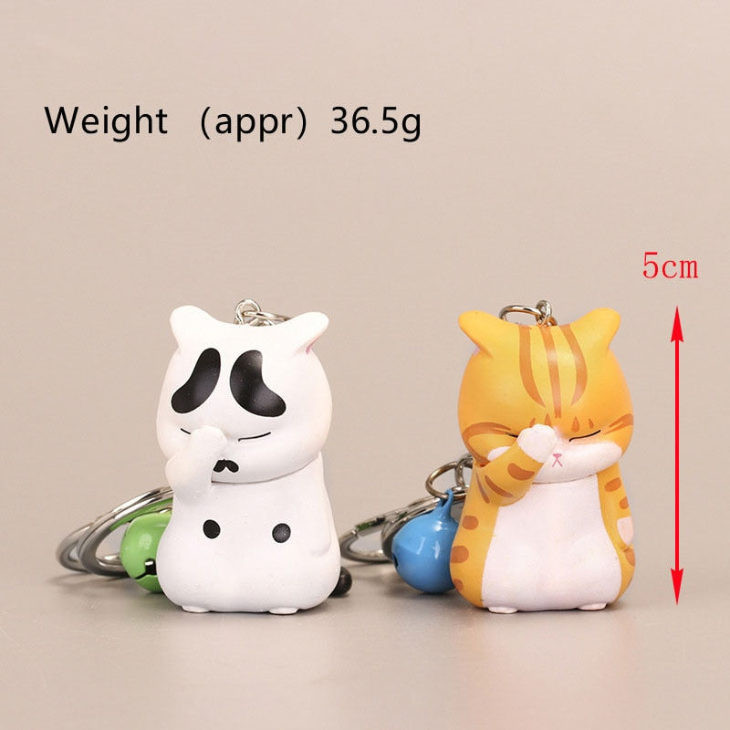 Fat Cat Keychain