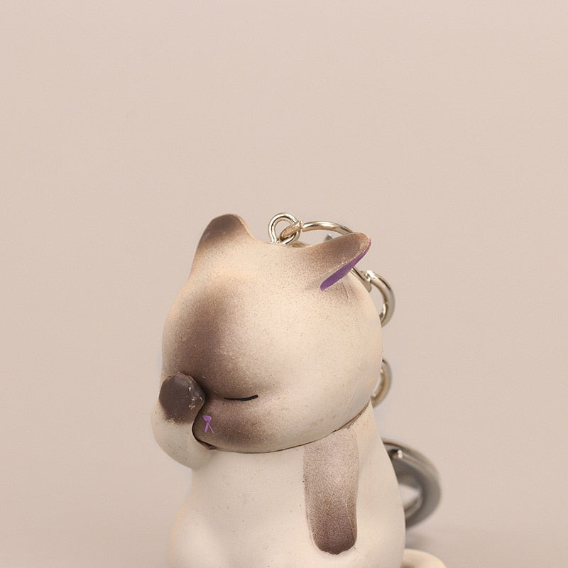 Fat Cat Keychain