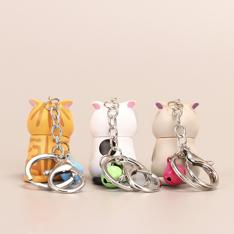 Fat Cat Keychain
