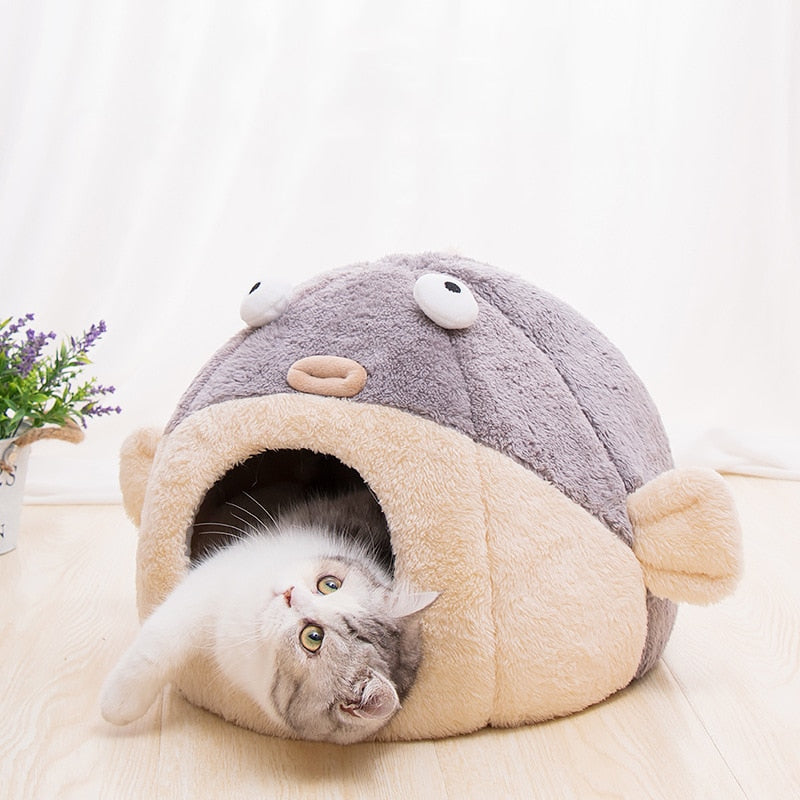 Fish Cat Bed