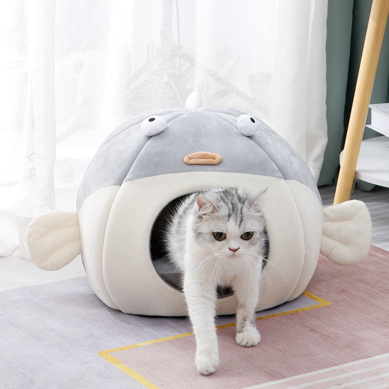 Fish Cat Bed