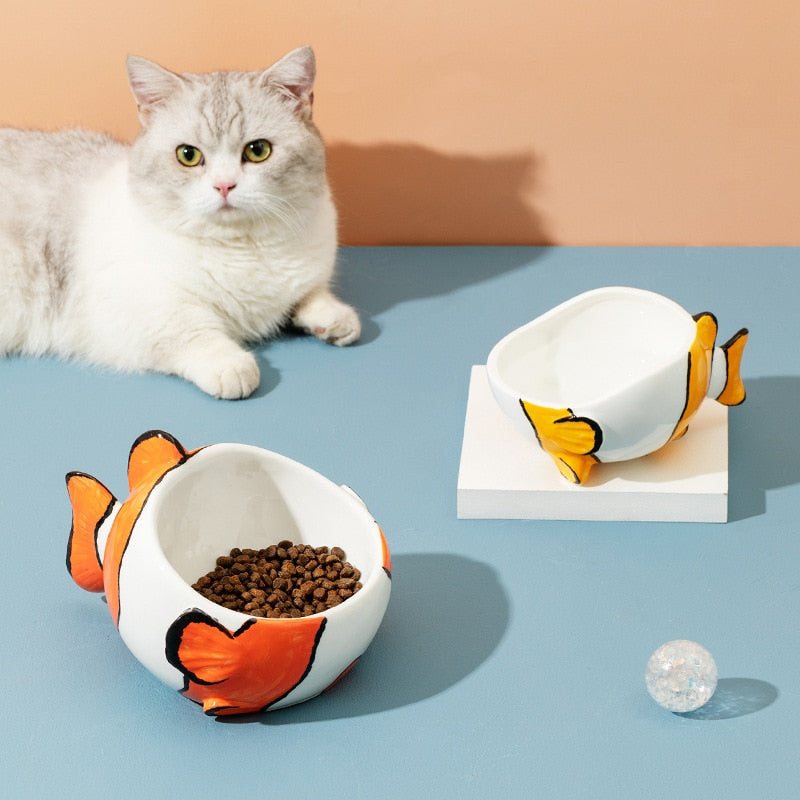Fish Cat Bowl