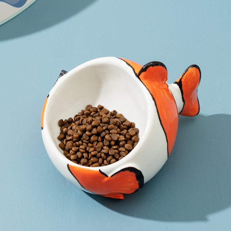 Fish Cat Bowl