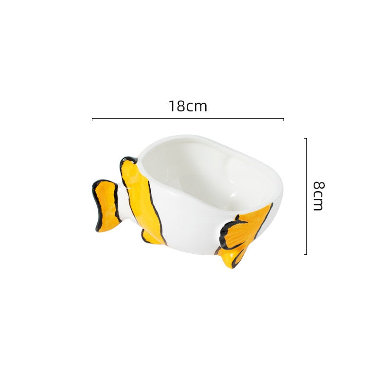 Fish Cat Bowl