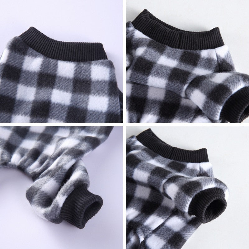 Flannel Pajamas for Cats